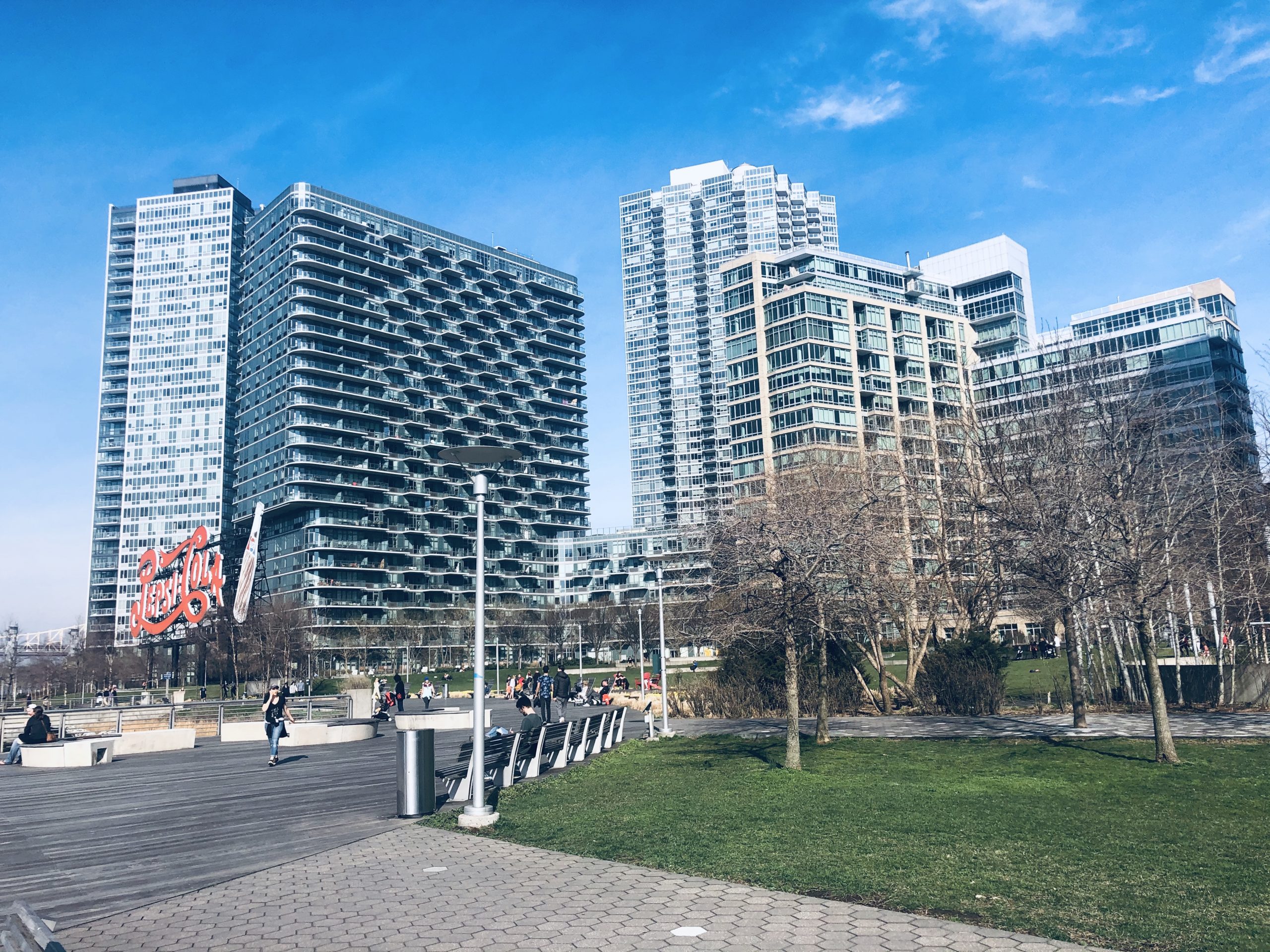 A Quiet Day at Gantry Park